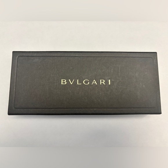 Authentic BVLGARI Navy Leather Key Ring – Box & Certificate of Authenticity - Picture 6 of 9